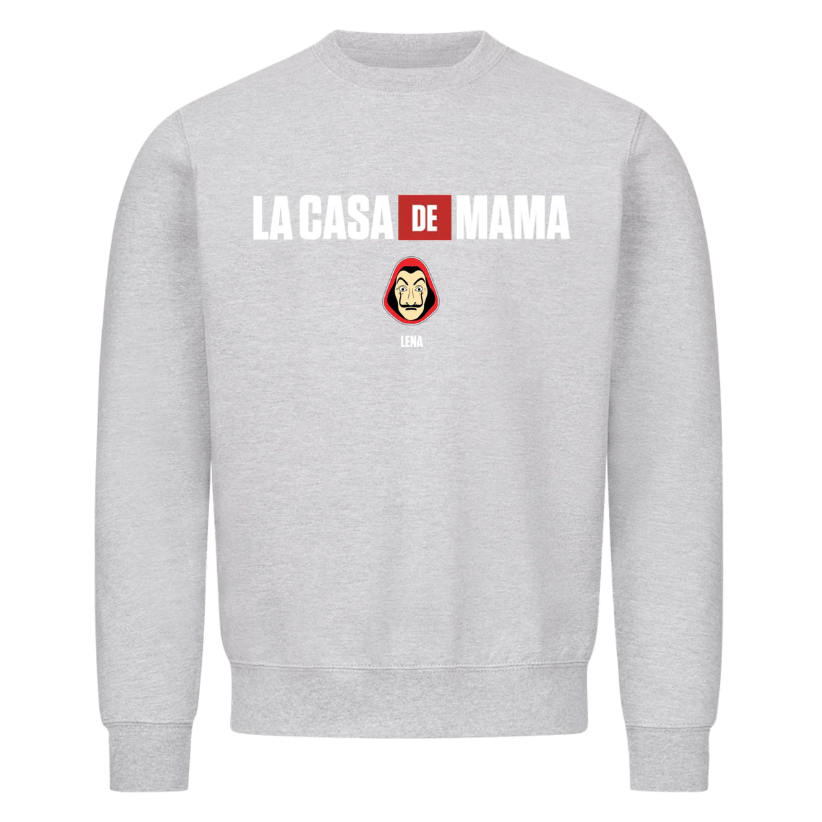 LA CASA DE MAMA, Personalisierbares Sweatshirt
