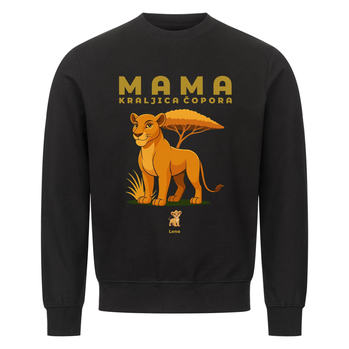 Mama Kraljica Čopora, Personalisierbares Sweatshirt