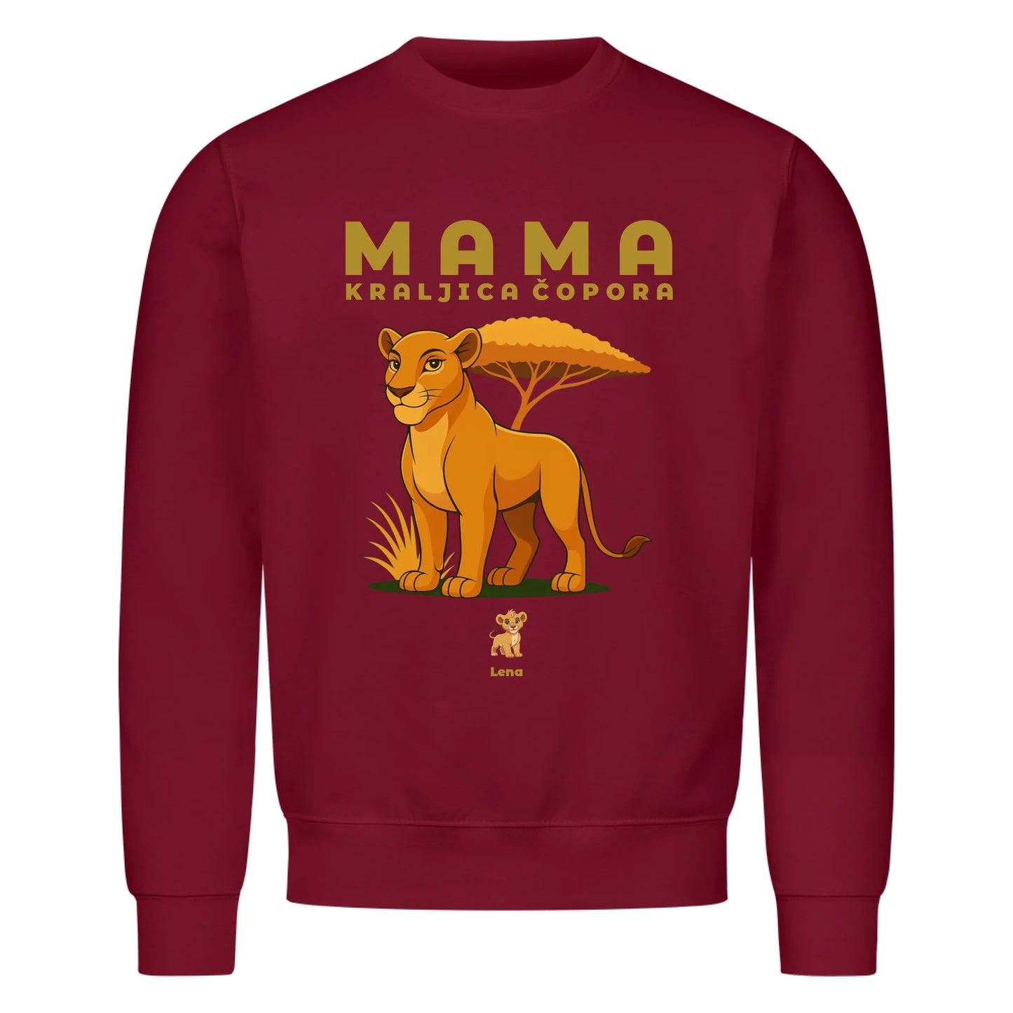 Mama Kraljica Čopora, Personalisierbares Sweatshirt