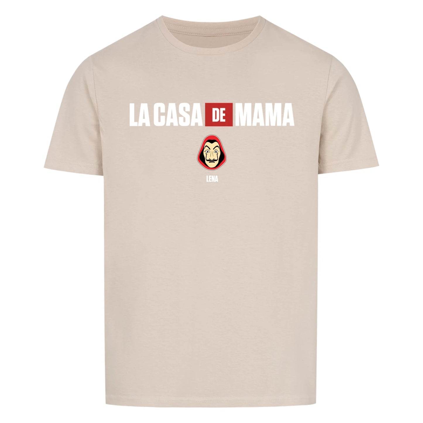 LA CASA DE MAMA, Personalisierbares T-Shirt