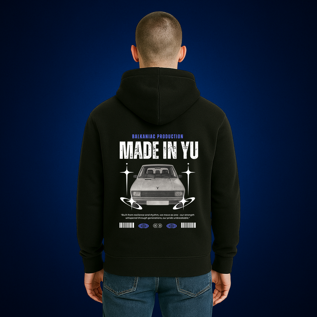 „MADE IN YU“ – Premium Hoodie