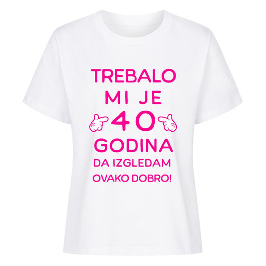 Trebalo mi je 40 Godina, Premium Damen T-Shirt