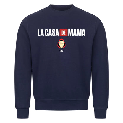 LA CASA DE MAMA, Personalisierbares Sweatshirt