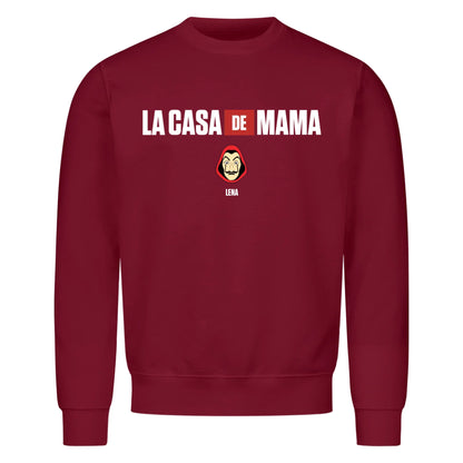 LA CASA DE MAMA, Personalisierbares Sweatshirt