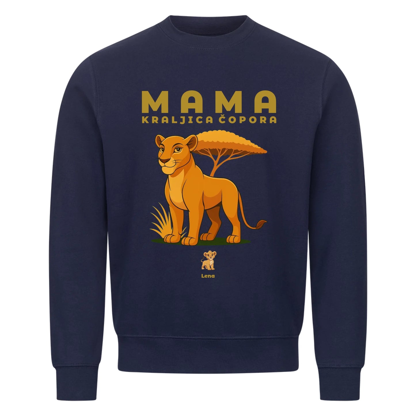 Mama Kraljica Čopora, Personalisierbares Sweatshirt