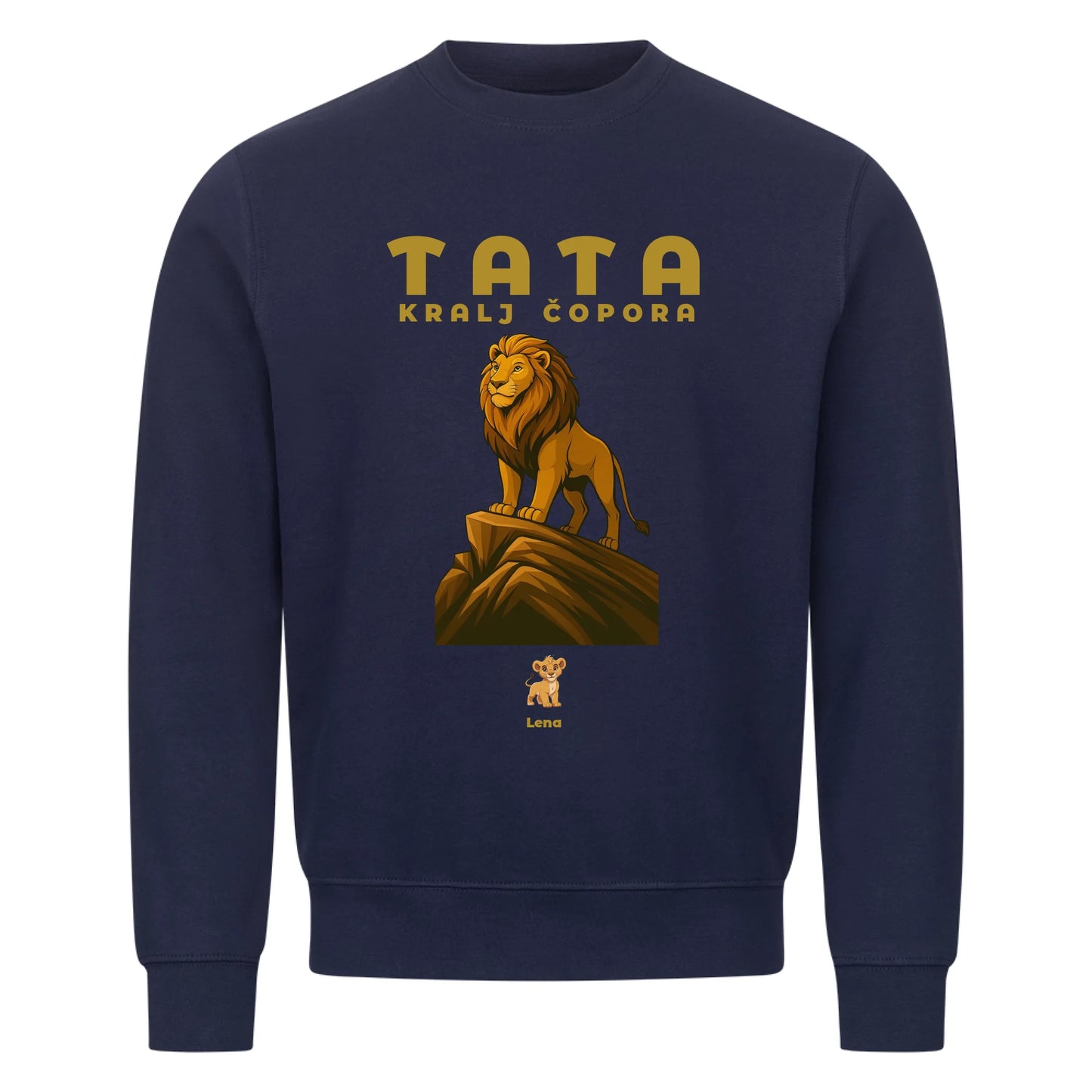 Tata Kralj Čopora, Personalisierbares Sweatshirt