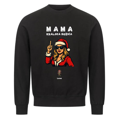 Mama kraljica Božića, Personalisierbares Sweatshirt