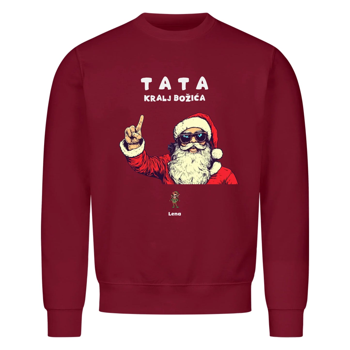 Tata kralj Božića, Personalisierbares Sweatshirt