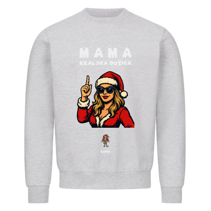 Mama kraljica Božića, Personalisierbares Sweatshirt