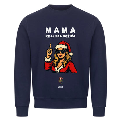 Mama kraljica Božića, Personalisierbares Sweatshirt