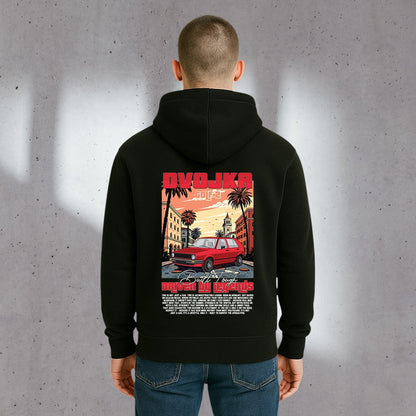„DVOJKA – Driven by Legends“ – Premium Hoodie