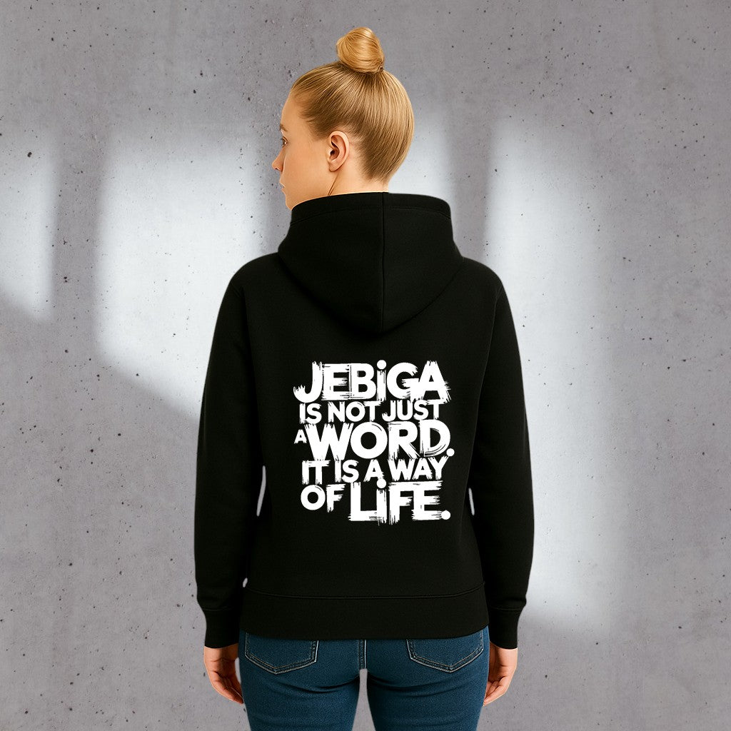 Jebiga is not just a Word, Premium Hoodie