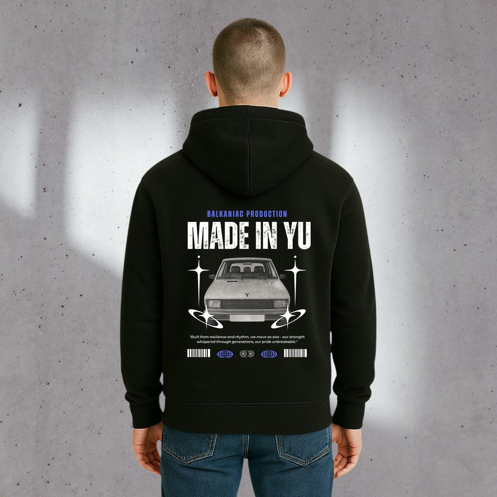 „MADE IN YU“ – Premium Hoodie